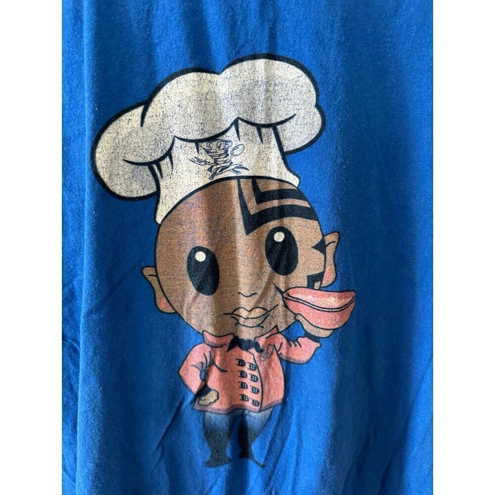 Men’s size x-large Blue Tank top chef shirt - Picture 3 of 6